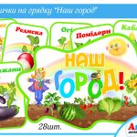 Таблички на грядки Наш город