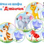 Наліпки на шафи Дзвіночки