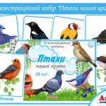 Демонстраційний матеріал Птахи нашої країни
