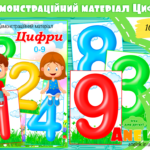 Демонстраційний матеріал Цифри 0-9
