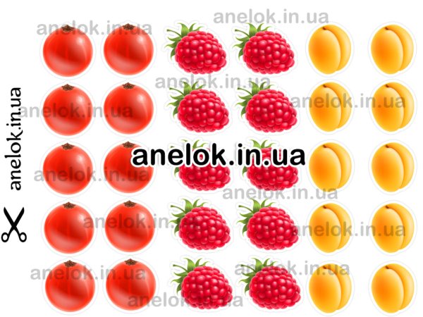 дидактична гра ягоди фрукти