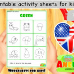 Download Green Worksheet Free