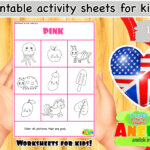 Download Pink Worksheet Free