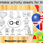 Worksheet Phonics a-e Download Free