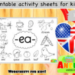 Worksheet Phonics -ea- Download Free