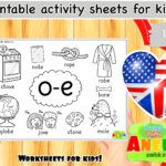 Worksheet Phonics o-e Download Free