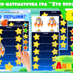 Логіко-математична гра Хто перший?